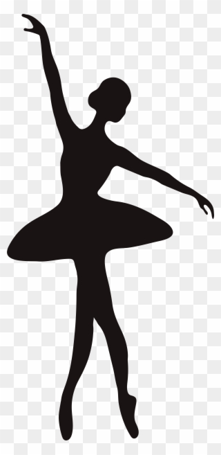 Detail Ballet Dancer Clipart Silhouette Nomer 10