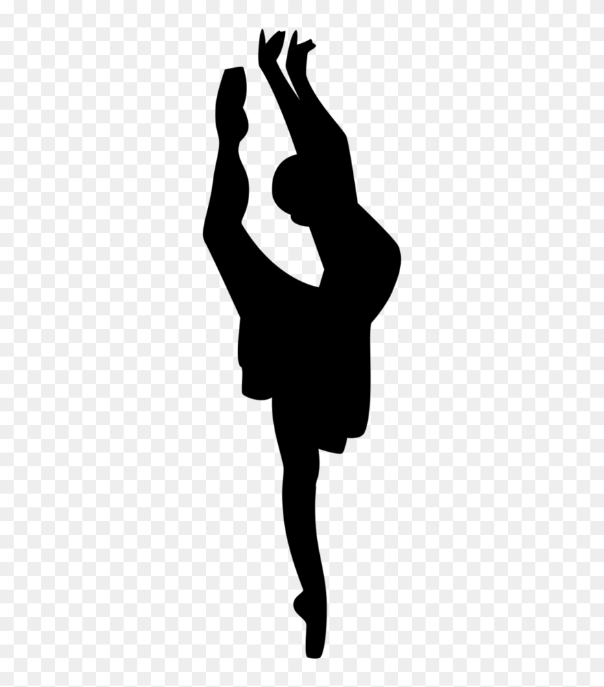 Detail Ballet Dancer Clipart Silhouette Nomer 19