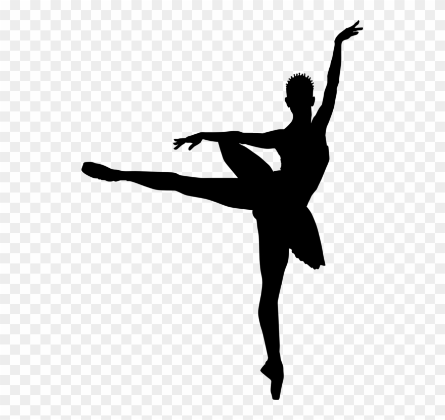 Detail Ballet Silhouette Clip Art Nomer 8