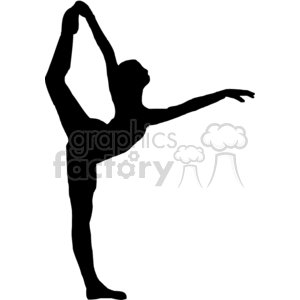 Detail Ballet Silhouette Clip Art Nomer 42