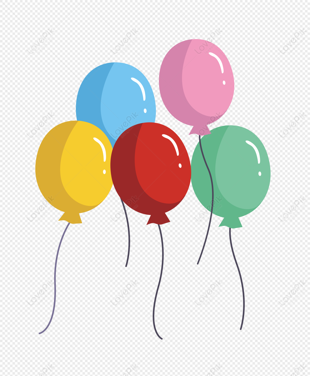 Detail Ballon Vector Png Nomer 23