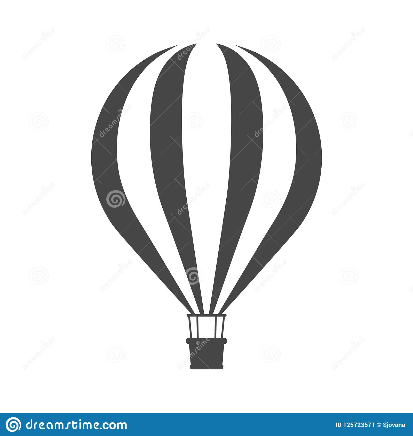 Detail Balloon Air Vector Nomer 30