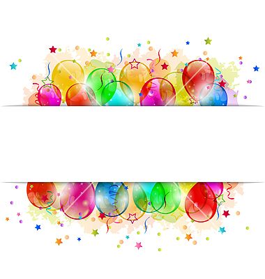 Detail Balloon And Confetti Clipart Nomer 52