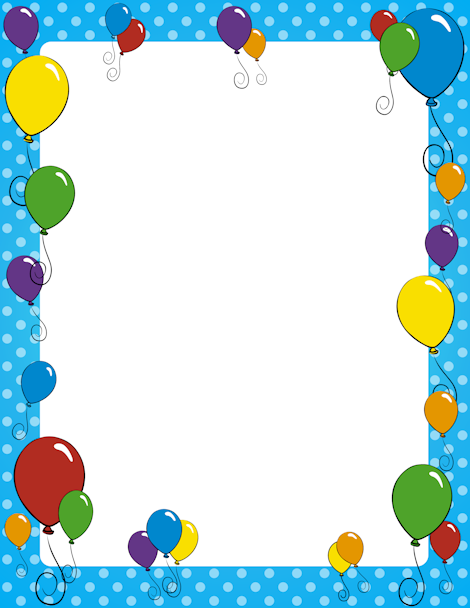 Detail Balloon Borders Clipart Nomer 8