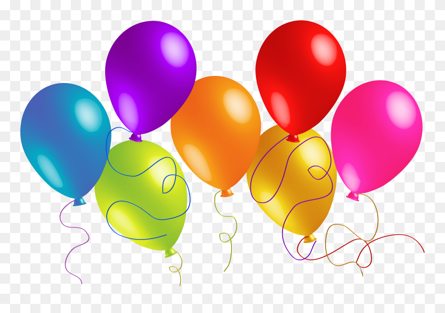 Detail Balloon Clipart No Background Nomer 30