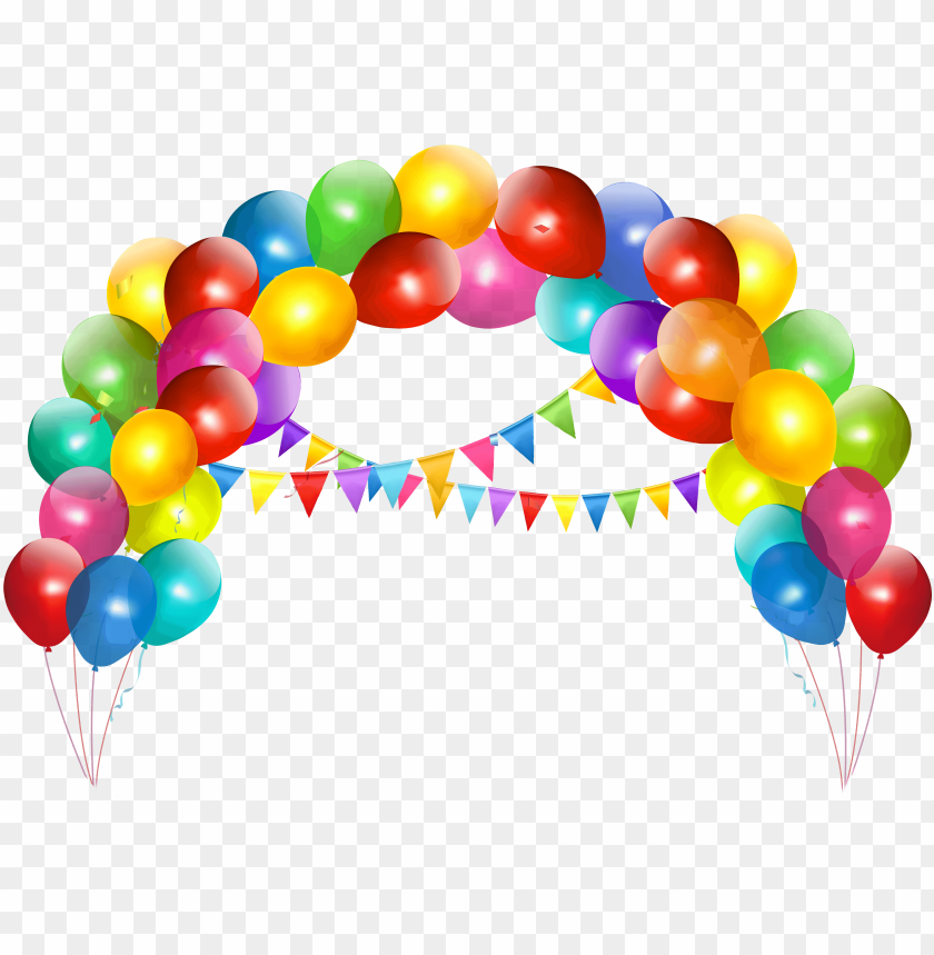 Detail Balloon Clipart No Background Nomer 38