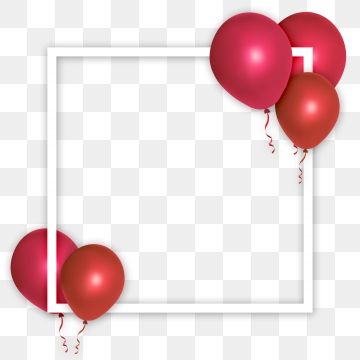 Detail Balloon Frame Png Nomer 39