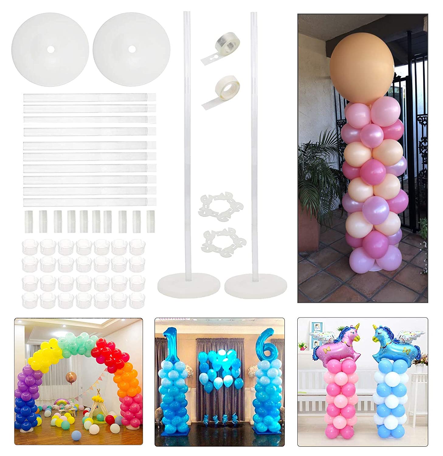 Detail Balloon Garland Pole Nomer 25