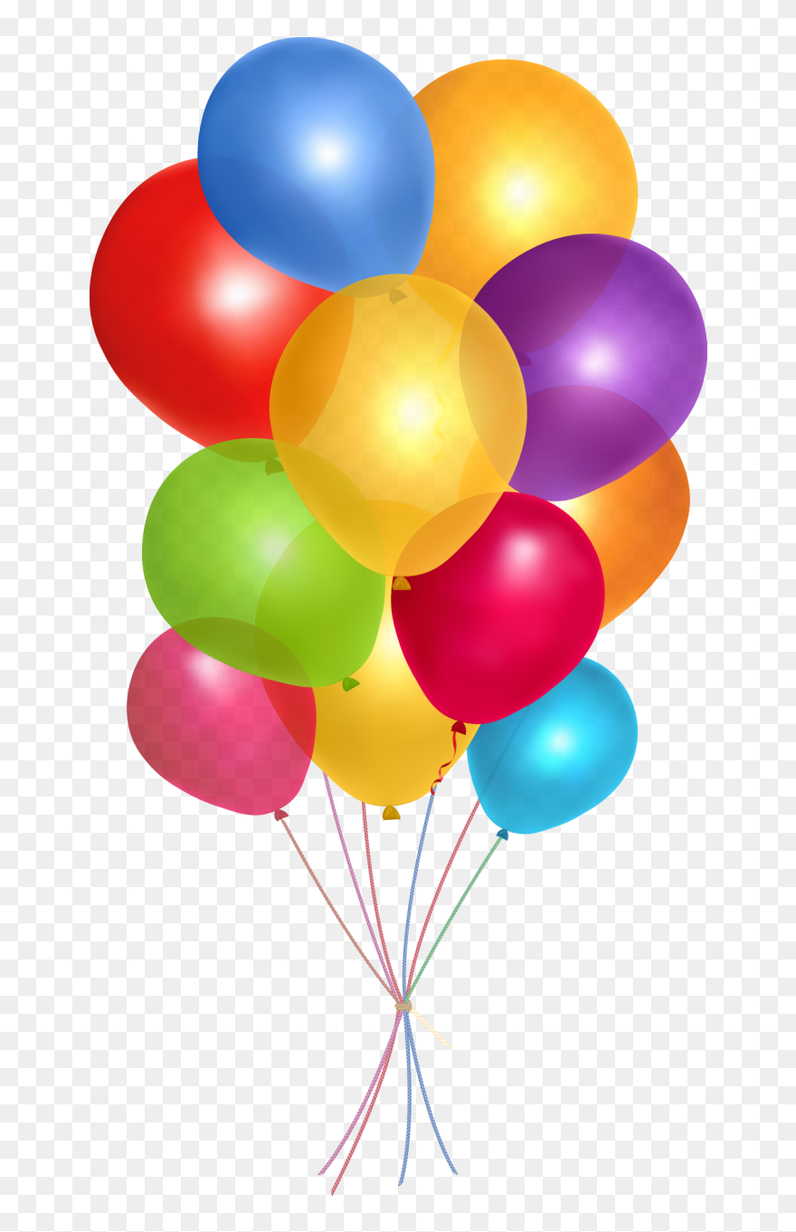 Detail Balloon With Transparent Background Nomer 17