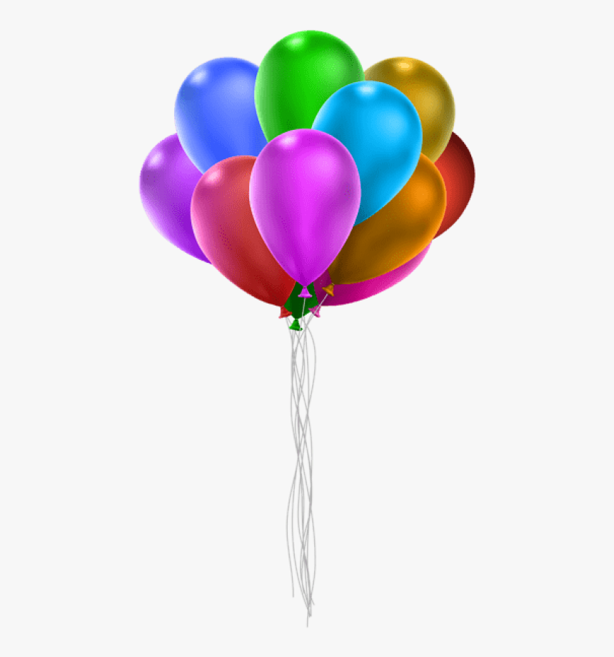 Detail Balloon With Transparent Background Nomer 3