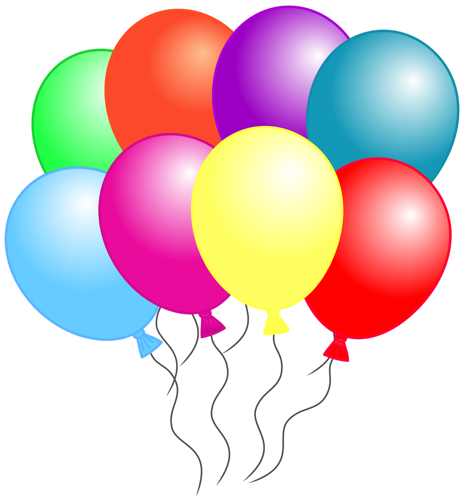 Detail Balloons Clipart Nomer 48