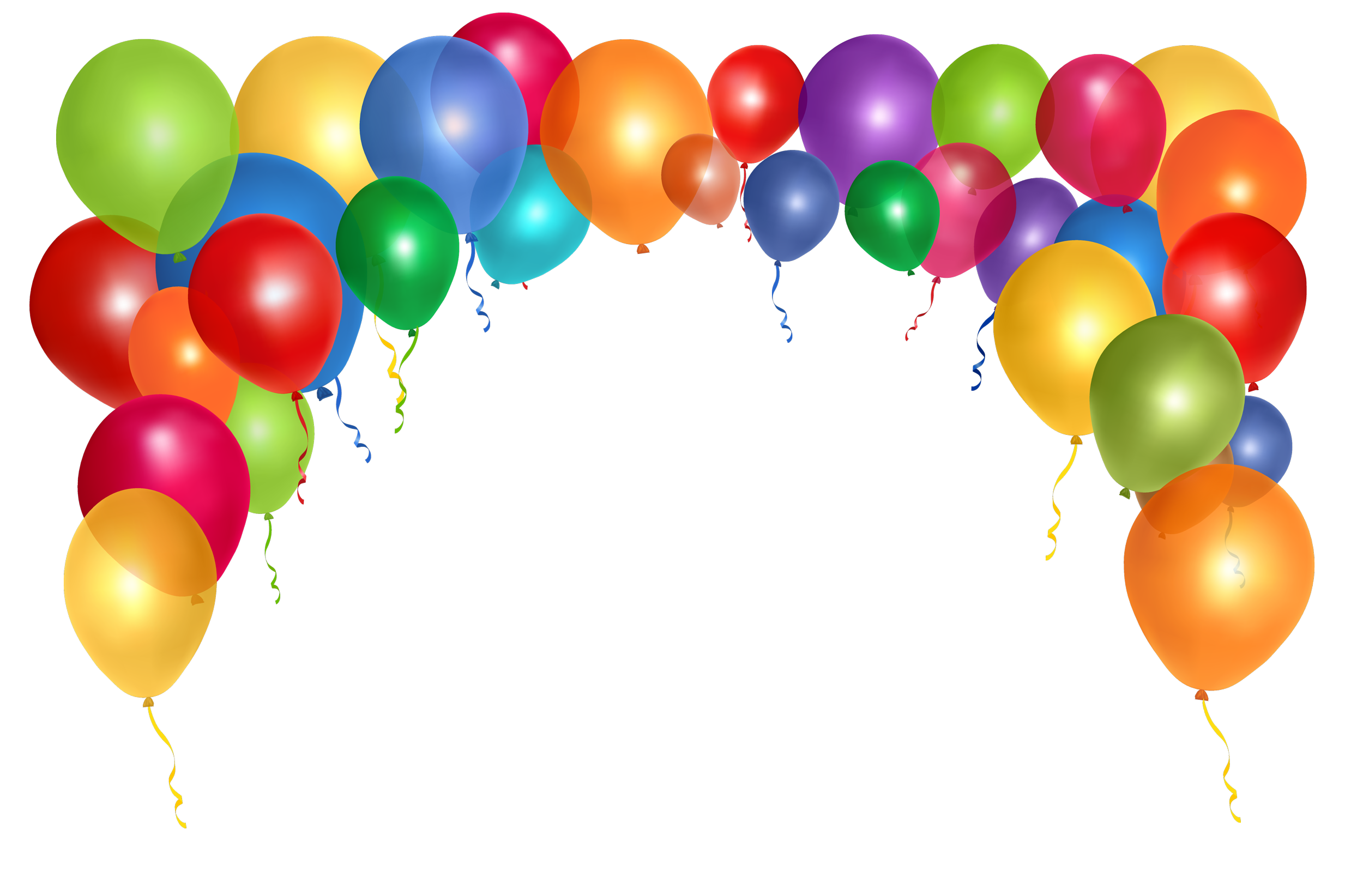 Balloons Transparent Background - KibrisPDR