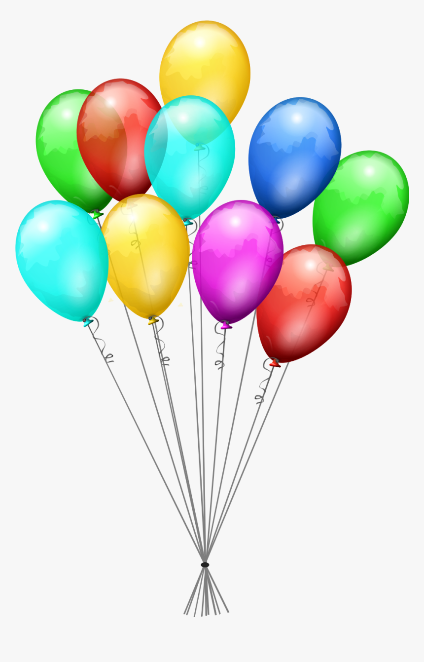 Detail Balloons Transparent Background Nomer 24