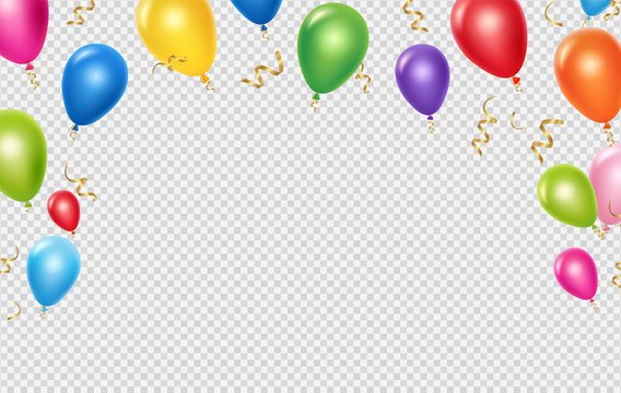 Detail Balloons Transparent Background Nomer 36