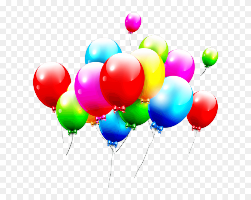 Download Balloons With Transparent Background Nomer 43