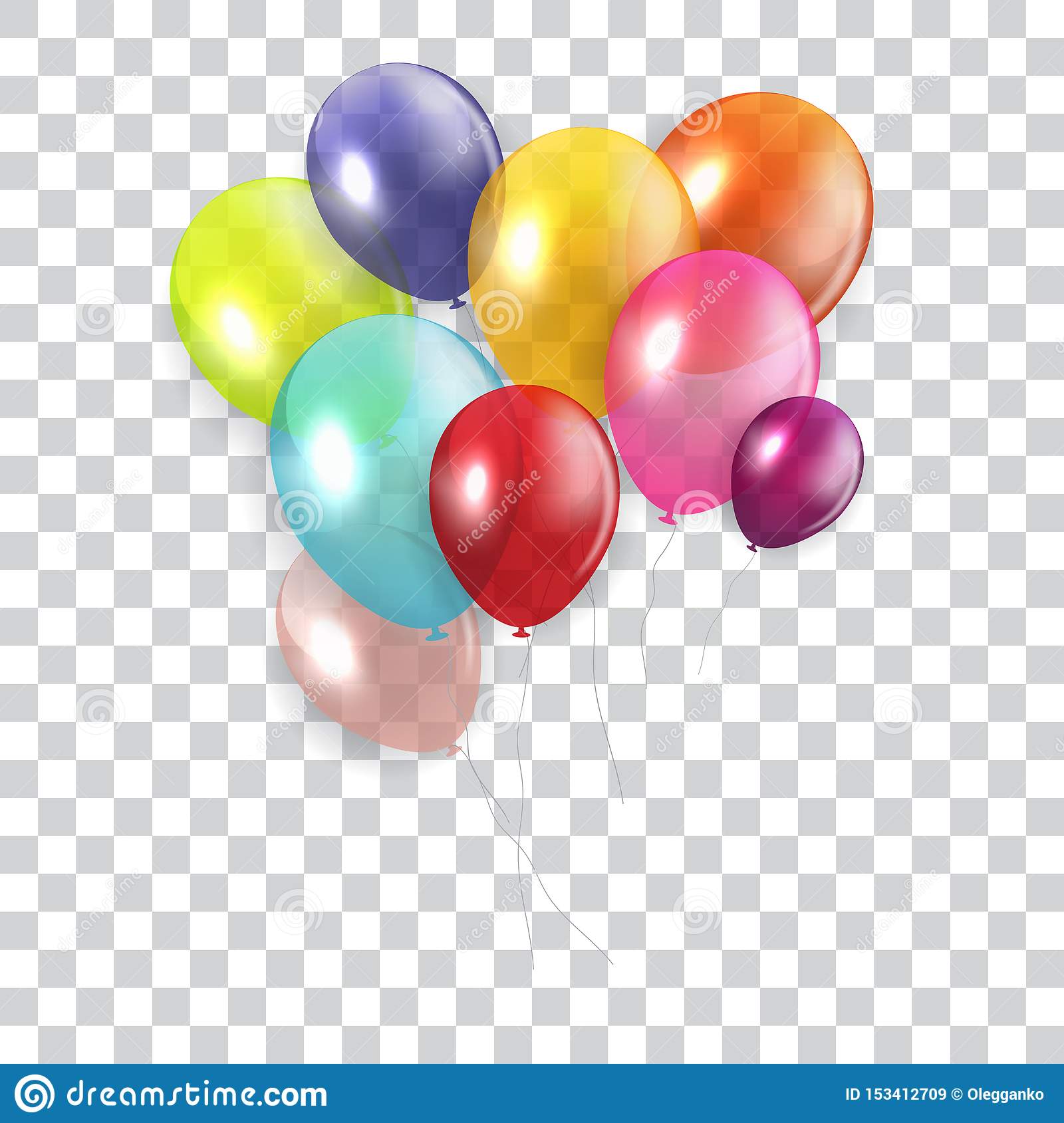 Detail Balloons With Transparent Background Nomer 50