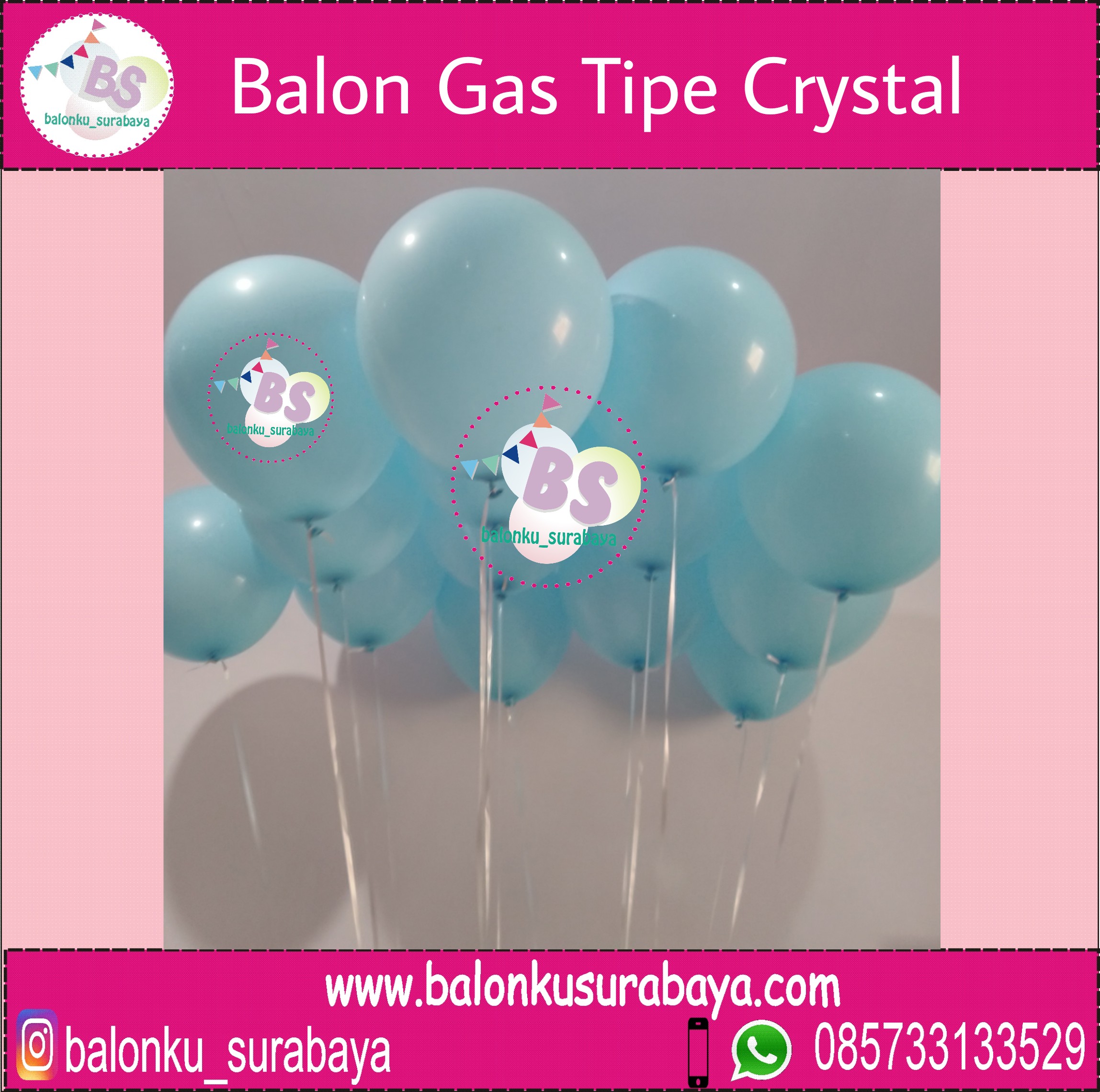 Detail Balon Biru Muda Nomer 35