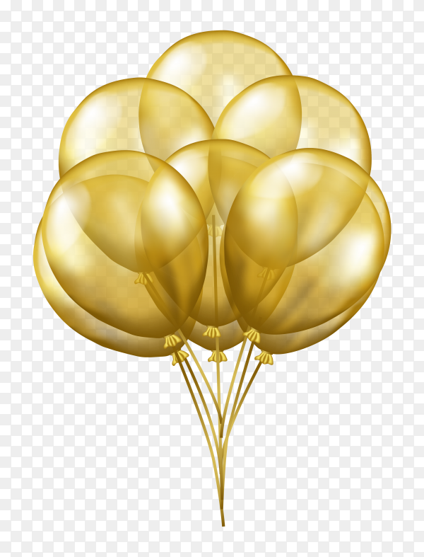 Detail Balon Gold Png Nomer 32