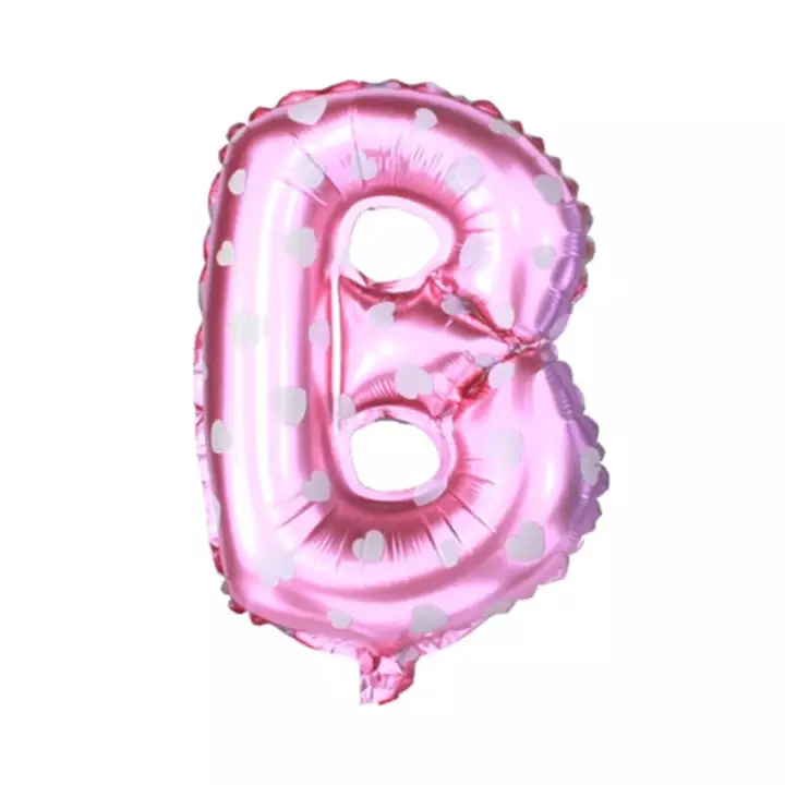 Detail Balon Huruf B Nomer 9