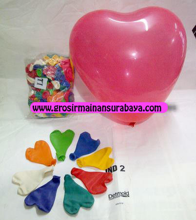 Detail Balon Love Nomer 26