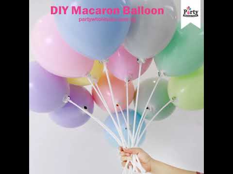 Detail Balon Macaron Nomer 35