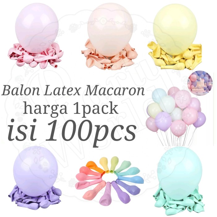 Detail Balon Macaron Nomer 36