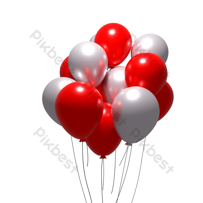 Balon Merah Png