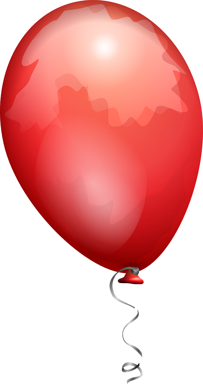 Balon Merah Png
