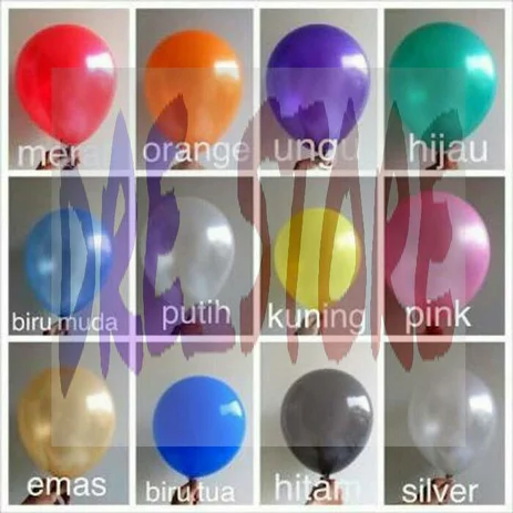 Detail Balon Metalic Nomer 23