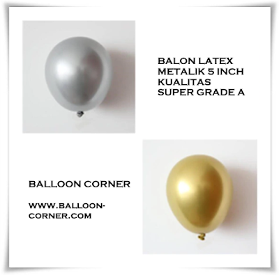 Detail Balon Metalik Gold Nomer 19