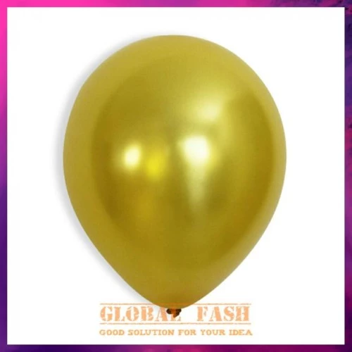 Detail Balon Metalik Gold Nomer 39