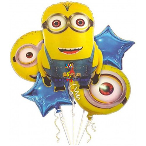 Detail Balon Minion Nomer 42