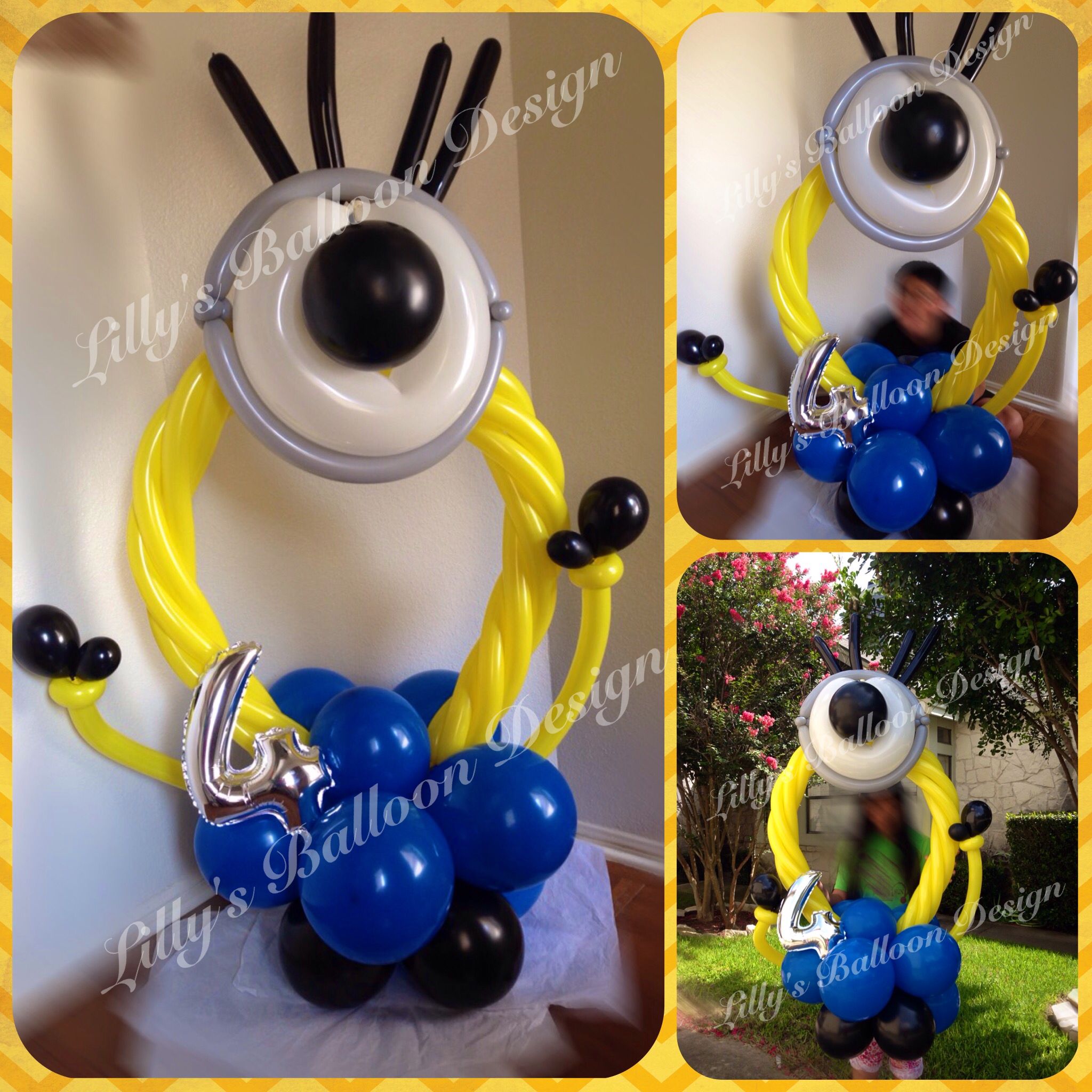 Detail Balon Minion Nomer 48