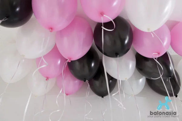 Detail Balon Pink Putih Nomer 19
