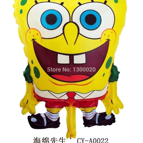 Detail Balon Spongebob Nomer 15