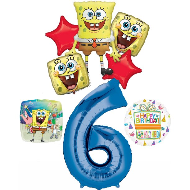 Detail Balon Spongebob Nomer 20