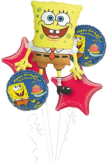 Detail Balon Spongebob Nomer 5