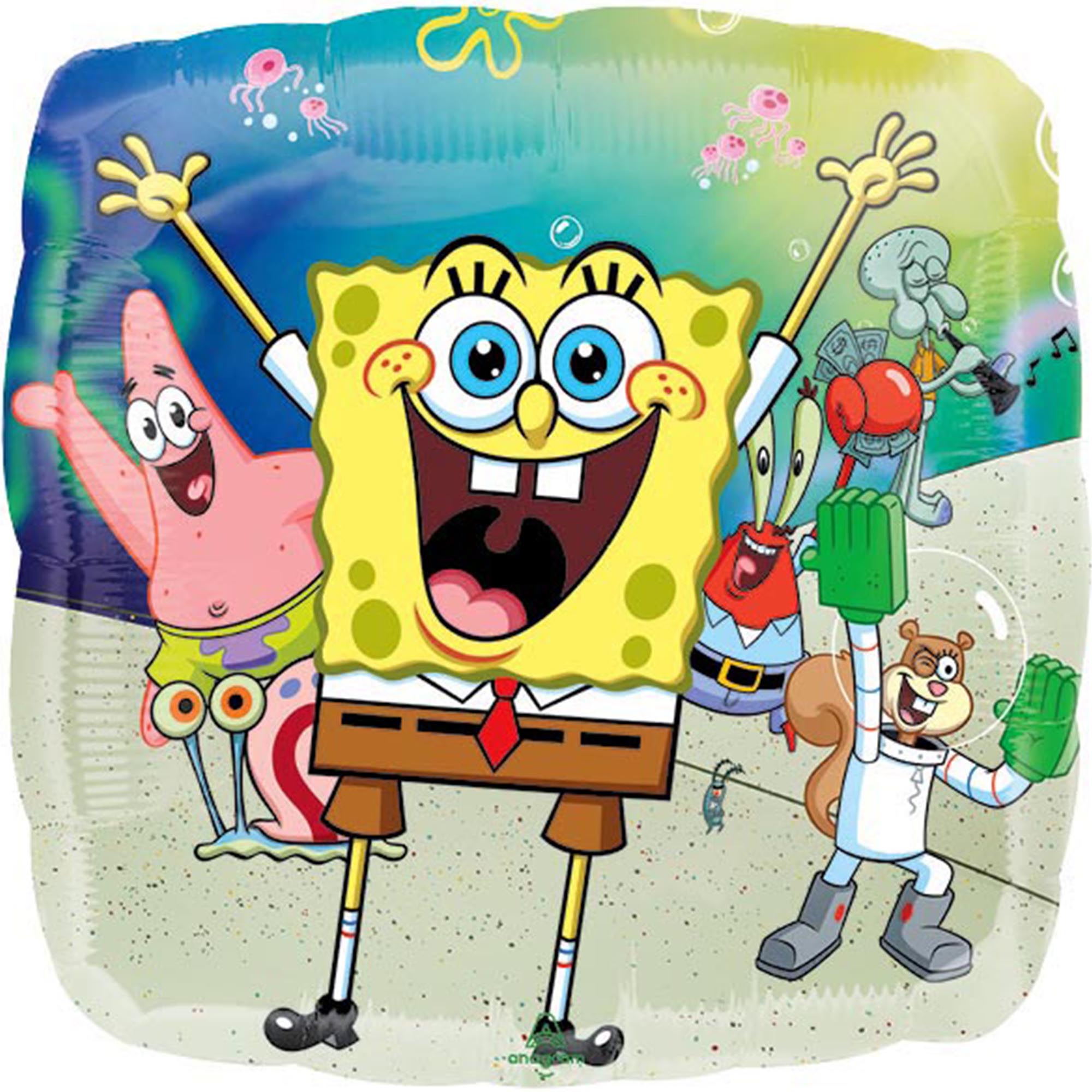 Detail Balon Spongebob Nomer 6