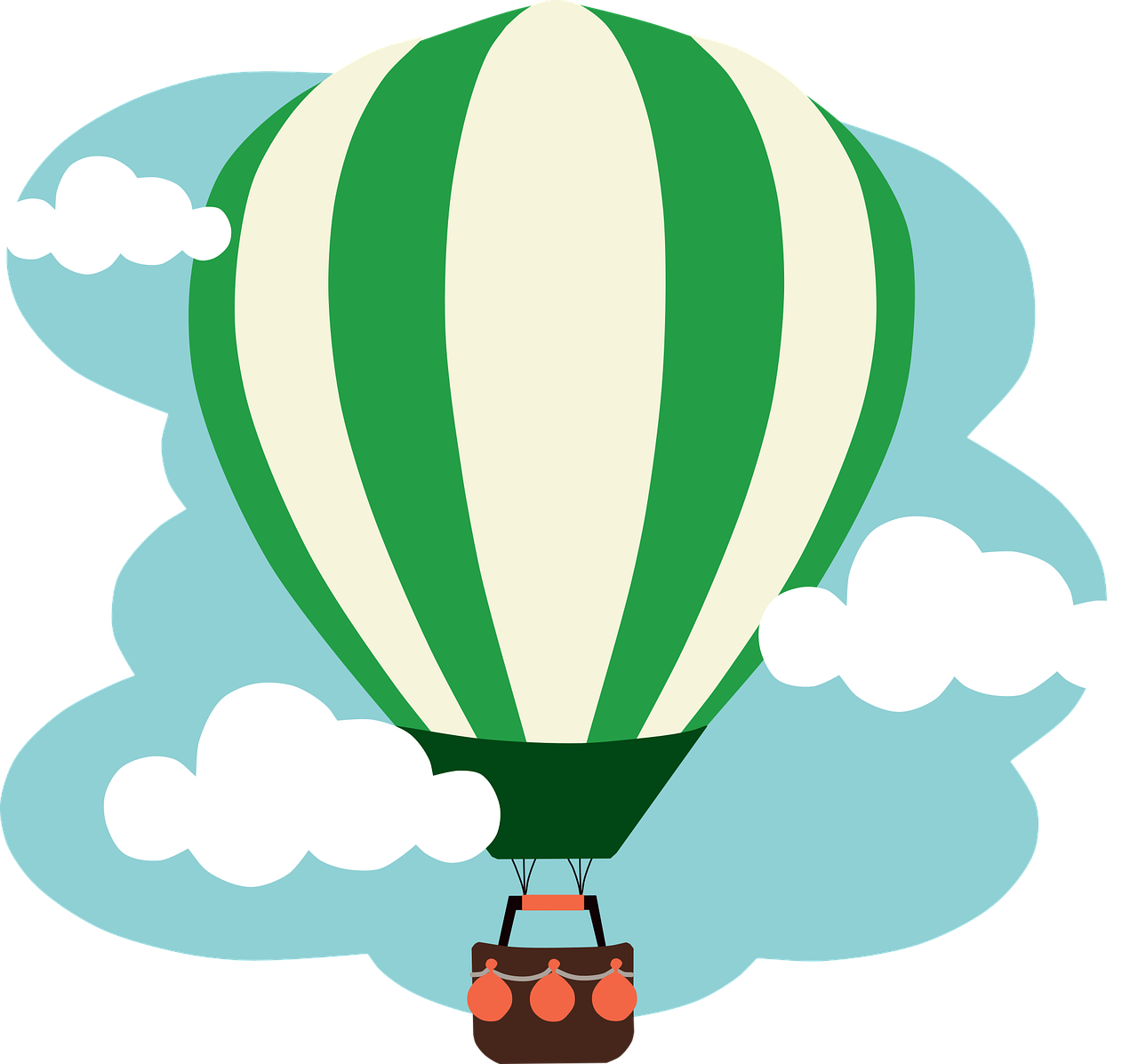 Detail Balon Udara Vector Nomer 2