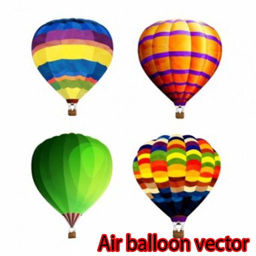 Detail Balon Udara Vector Nomer 53