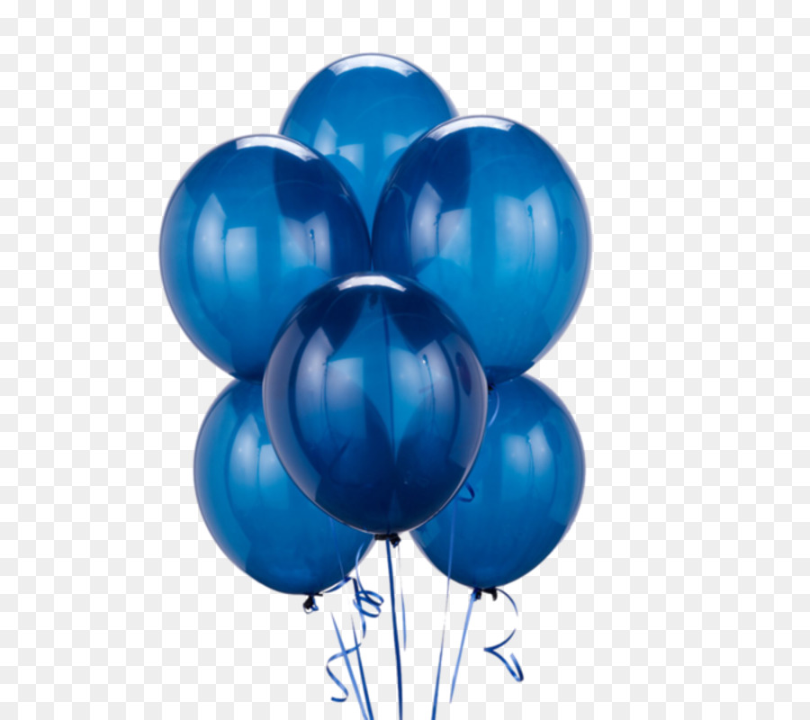 Detail Balon Warna Biru Nomer 17