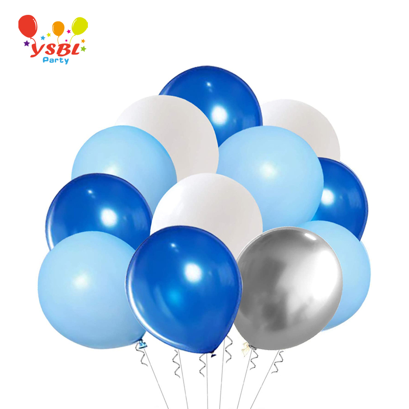 Detail Balon Warna Biru Nomer 18