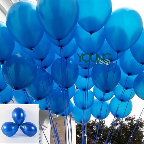 Detail Balon Warna Biru Nomer 35