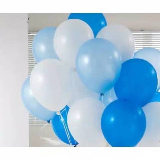 Detail Balon Warna Biru Nomer 49