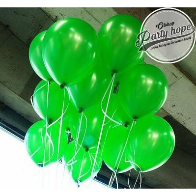 Detail Balon Warna Hijau Nomer 18