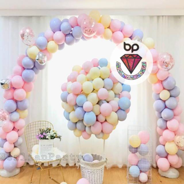 Detail Balon Warna Pastel Nomer 9