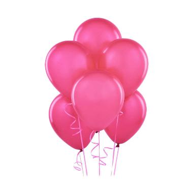 Detail Balon Warna Pink Nomer 25