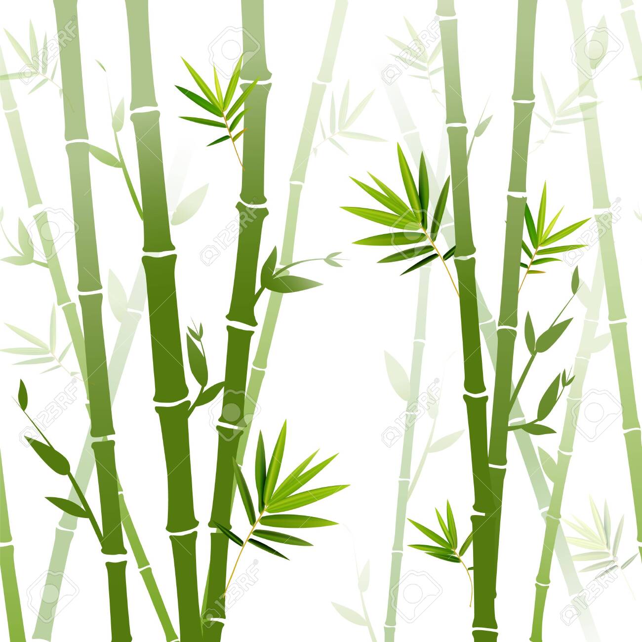 Detail Bamboo Background Vector Nomer 13