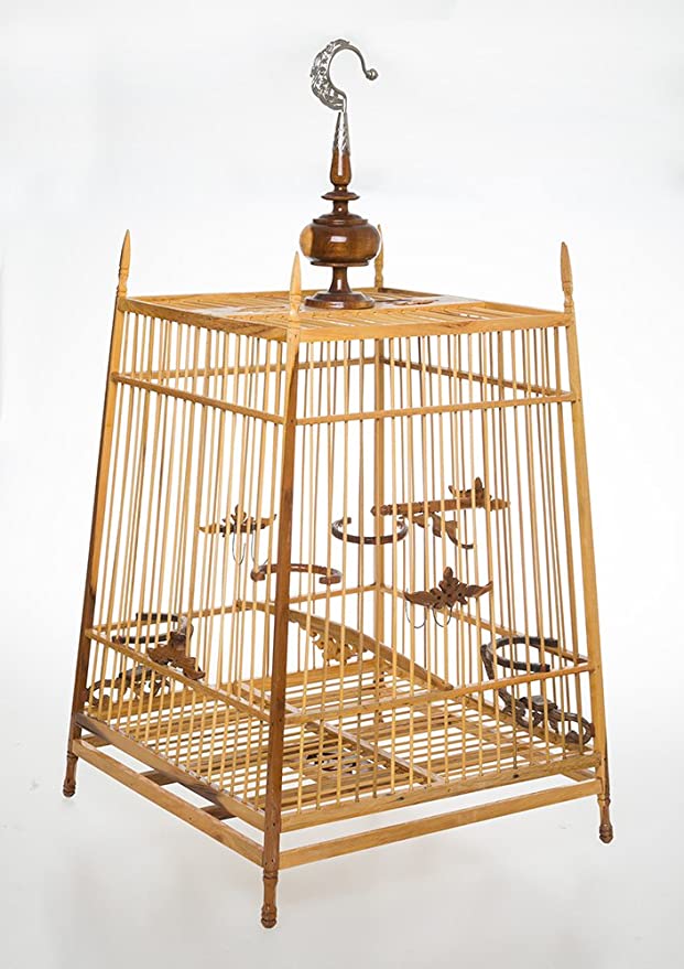 Detail Bamboo Bird Cage Amazon Nomer 4