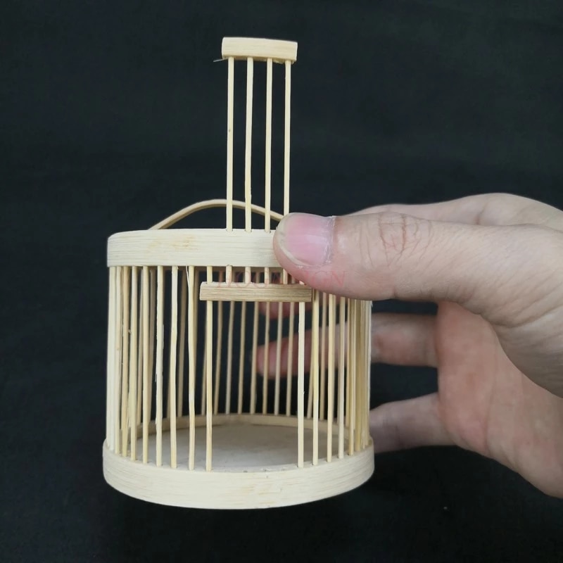 Detail Bamboo Cricket Cage Nomer 48